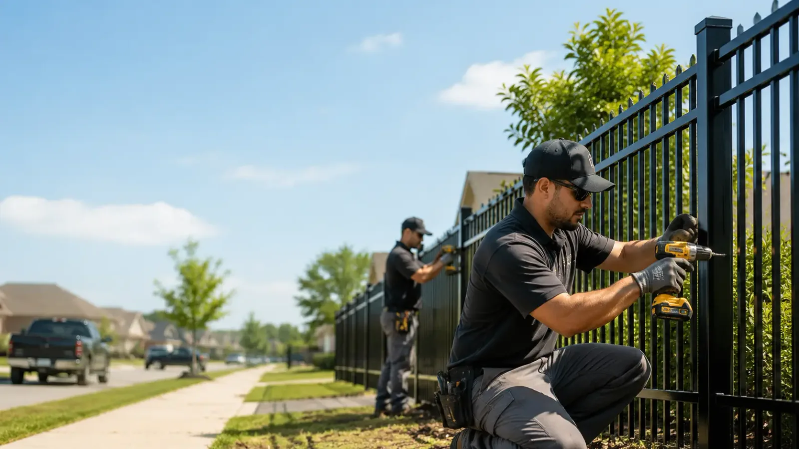Metal Fence Installation in Pelican, LA